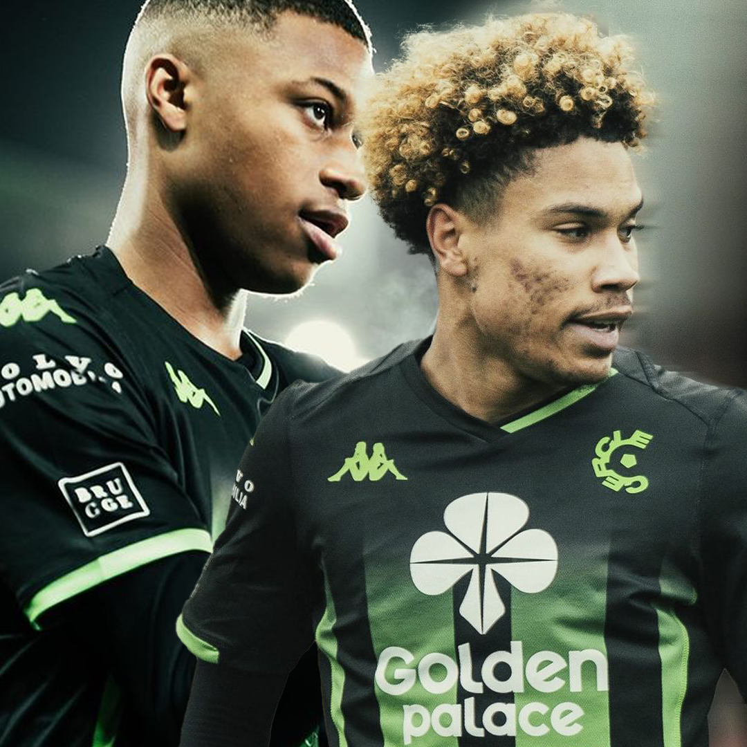 Malamine Efekele et Felix Lemarchal sous les couleurs du Cercle Brugges